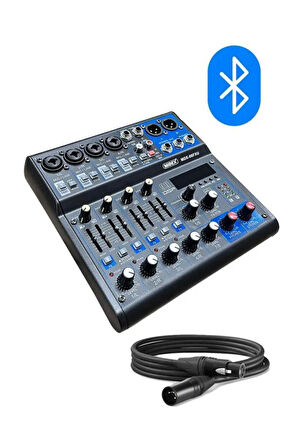  Lastvoice Ample Center Paket-4 Aktif hoparlör ve Mixer Full Ses Sistemi Seti