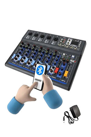  Lastvoice Ample Surface-Paket-4 Aktif hoparlör ve Mixer Full Ses Sistemi Seti