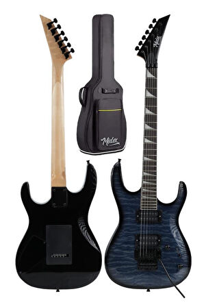 Midex Crade-ST Blue Rosewood Klavye Super Strat Kasa HH Yüksek Kaliteli Elektro Gitar