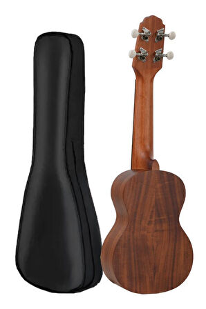 Midex SPA-241 Koa Ağacı Kaliteli Soprano Ukulele Seti