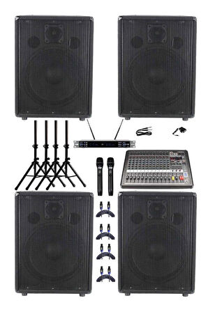 Lastvoice İdeal Plus Paket-1 Okul Tören ve Canlı Müzik Ses Sistemi Seti
