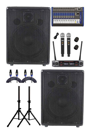 Lastvoice İdeal Plus Paket-2 Okul Tören ve Canlı Müzik Ses Sistemi Seti