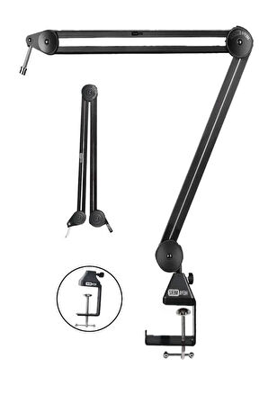 Midex CX2-Q Pro Set Üst Seviye Condenser Stüdyo Ses Kayıt Mikrofonu Standı Seti