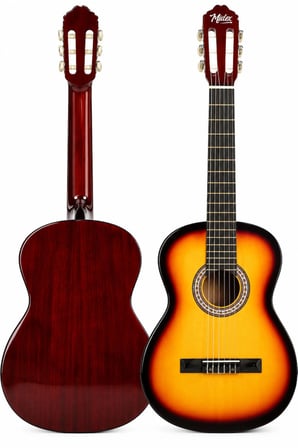 Midex CG-270SB Sunburst Renk Klasik Gitar 4/4 Yetişkin Boy Sap Ayarlı Full Set