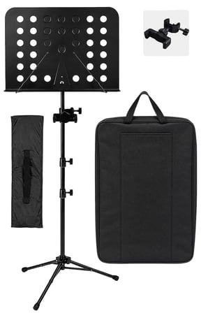 Lastvoice NT-106CS Taşıma Çantalı Makaslı Nota Sehpası Seti