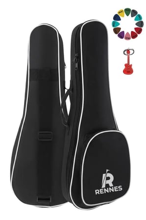 Rennes UCS-21 Soprano Ukulele Çantası Gigbag Softcase Kılıf