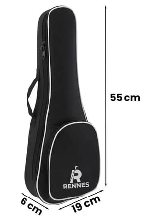 Rennes UCS-21 Soprano Ukulele Çantası Gigbag Softcase Kılıf