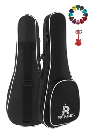 Rennes UCS-21 Soprano Ukulele Çantası Gigbag Softcase Kılıf
