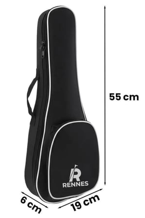 Rennes UCS-21 Soprano Ukulele Çantası Gigbag Softcase Kılıf