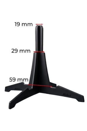 Midex KYS-30 Klarnet ve Yan Flüt Standı Sehpası Üflemeli Çalgılar için (19-29-59 mm Çap)