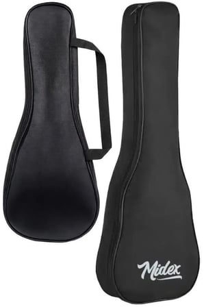 Midex CS-24A-50X Concert Ukulele Çantası 50'li Paket Kaliteli Siyah Kılıf (50 Adet)