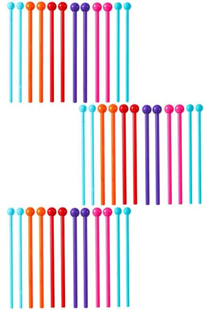 Midex TFK-23-18X Örf Aletleri Seti Davul Tokmağı 23 cm Ritim Çubuğu Paketi Karbon Fiber Toptan Paket-2 (18 Çift)