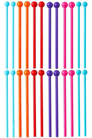 Midex TFK-23-24X Örf Aletleri Seti Davul Tokmağı 23 cm Ritim Çubuğu Paketi Karbon Fiber Toptan Paket-3 (24 Çift)