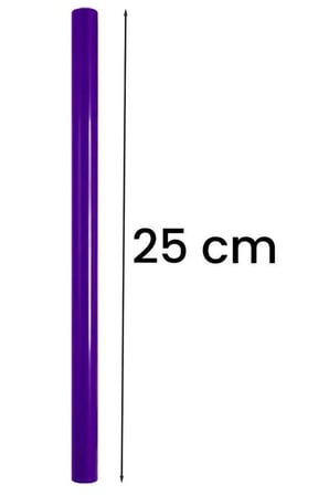 Midex Orf-BT-25PRP-3X Mor Çocuklara Özel Ritim Çubuğu 25 cm Eğitici Örf Aleti (Karbon Fiber)