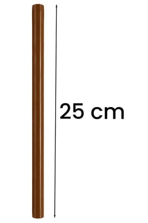 Midex Orf-BT-25BRW-3X Kahverengi Çocuklara Özel Ritim Çubuğu 25 cm Eğitici Örf Aleti (Karbon Fiber)