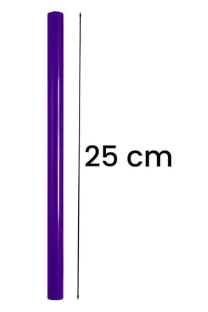 Midex Orf-BT-25PRP-50X Mor Ritim Çubuğu Paketi 25 cm Karbon Fiber Örf Aletleri Seti Toptan Paket (Tek Renk 50 Çift)