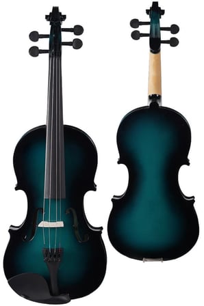 Midex HGA-34GRB-TYS 3/4 Kaliteli Yeşil Keman Seti 10-13 Yaş Çocuk Kemanı