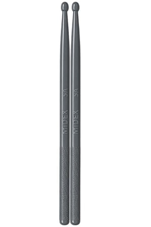 Midex GFK-901GRY PRO 5A Profesyonel Kırılmaz Baget Fiber Karbon Drumsticks Gri Renk Davul Bateri Bageti