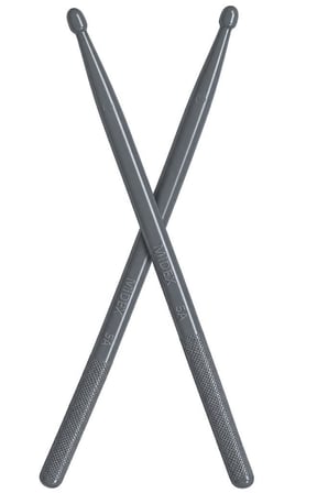 Midex GFK-901GRY PRO 5A Profesyonel Kırılmaz Baget Fiber Karbon Drumsticks Gri Renk Davul Bateri Bageti