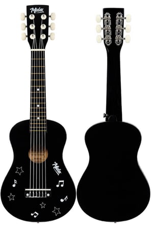 Midex CG-230BK Çocuk Klasik Gitar Seti 3-8 Yaş 23 İnç 58 cm Siyah Çocuk Gitarı Seti