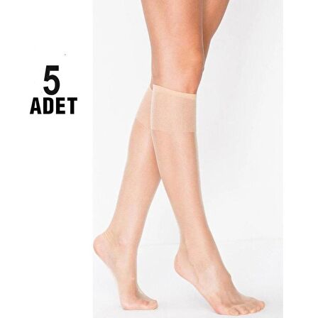 5 Adet ince parlak pantolon çorap