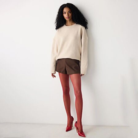 Penti Likra Fashion Fit 15 Parlak Külotlu Çorap