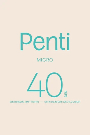 Kız Çocuk Pretty Micro 40 Külotlu Çorap