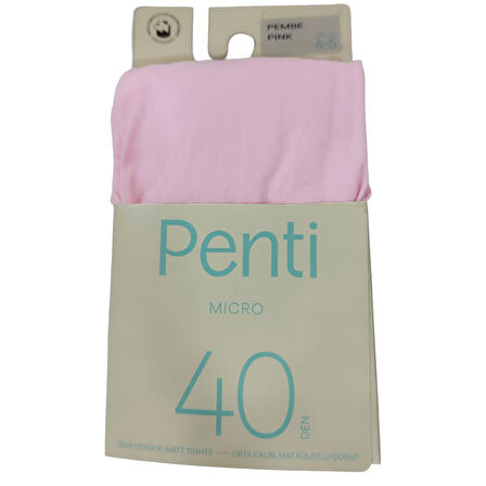 Penti Pretty Kız Çocuk Micro 40 Külotlu Çorap