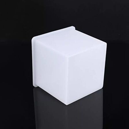 Küp Reçine Epoksi  Silikon Kalıp - Büyük - 6,5'a 6,5cm- Kod:239