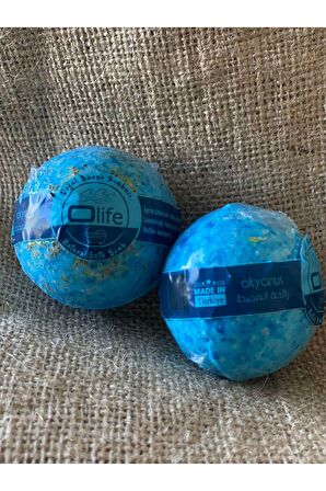 El Yapımı Okyanus Kokulu 2 Adet Banyo Topu (2X100G)