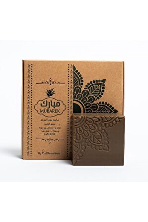 Mübarek Doğal Defne Sabunu 4'lü Paket Amber Kokulu