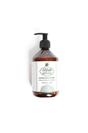 Doğal Kabe Udu Kokulu Zeytinyağlı Sıvı Sabunu 500ml