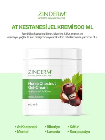 At Kestanesi Jeli, Masaj Kremi 500 ml