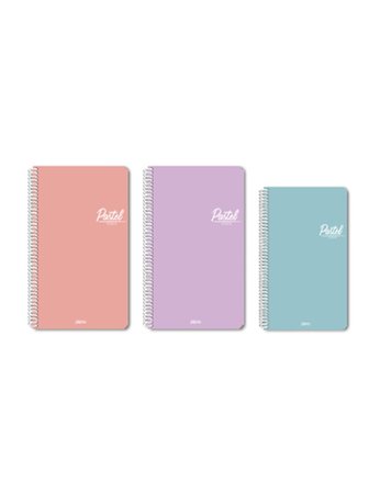 Pastel 72 Yaprak Kareli 16X23 Defter Spiralli Pp Kapak - 1 adet