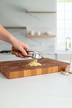 Mien Prateg Akasya Saplı Sarımsak Ezici