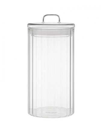 Mien MEN HJ0172 Kapaklı Cam Kavanoz 1700 cc