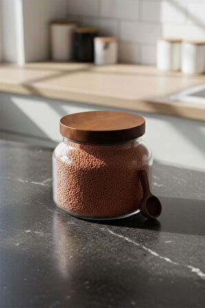 Mien Akasya Mega Cam Bakliyat Kavanozu Saklama Kavanozu 2000ml