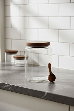 Mien Akasya Mega Cam Bakliyat Kavanozu Saklama Kavanozu 3000ml