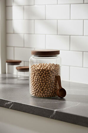 Mien Akasya Mega Cam Bakliyat Kavanozu Saklama Kavanozu 3000ml