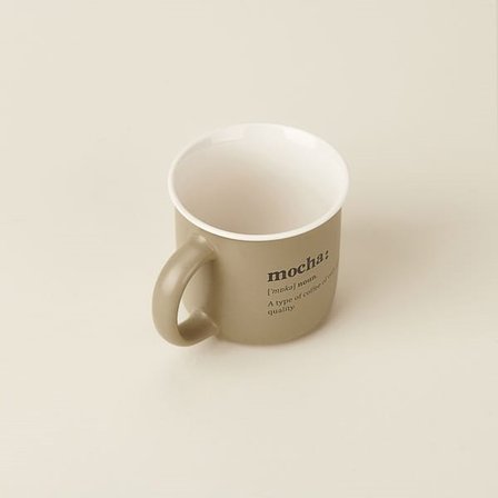 Mien Mocha Motto Kupa - Renkli - 380 ml