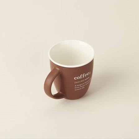 Mien Coffee Motto Kupa - Renkli - 370 ml