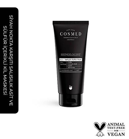 Cosmed Skinologist Salicylic Sulfur Mask 75 ml
