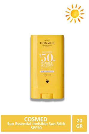 Cosmed Sun Essential Invisible Sun Stick SPF50 20 gr