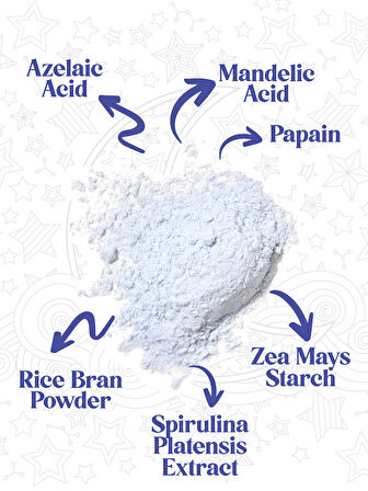 Beauty Squad Blue Moon Dust Enzyme Peeling