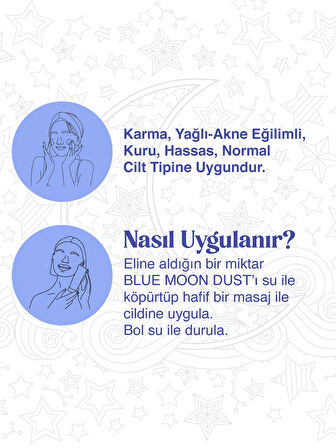 Beauty Squad Blue Moon Dust Enzyme Peeling