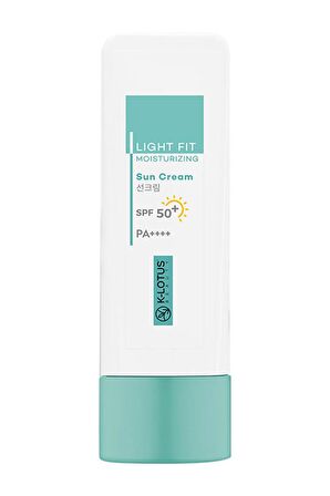 K-Lotus Light Fit Yüz ve Vücut SPF 50+ Nemlendirici Güneş Koruyucu Krem PA++++ 50ml (Kuru Ciltler için)