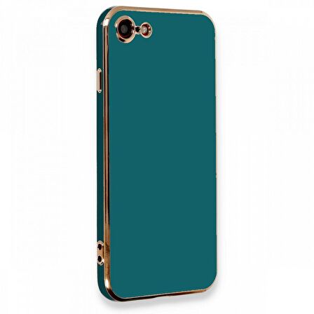 iPhone 7 / 8 / SE 2020 Kılıf Luxury Seri Kamera Korumalı Silikon Kapak