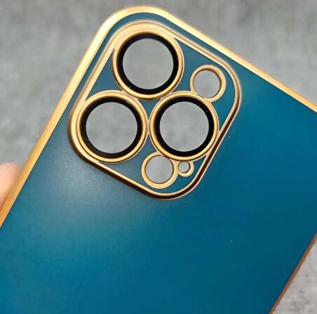 iPhone 13 Pro Kılıf Luxury Seri Kamera Korumalı Silikon Kapak