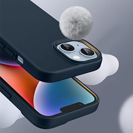 iPhone 15 Kılıf Kamera Lensli Lansman Silikon Kapak
