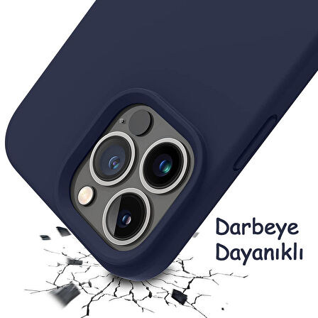 iPhone 14 Pro Kılıf Kamera Lensli Lansman Silikon Kapak